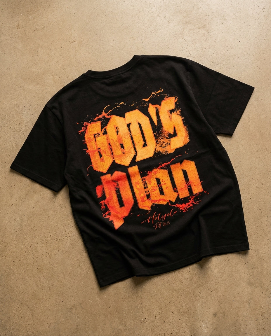 GOD´S PLAN OVERSIZED TEE