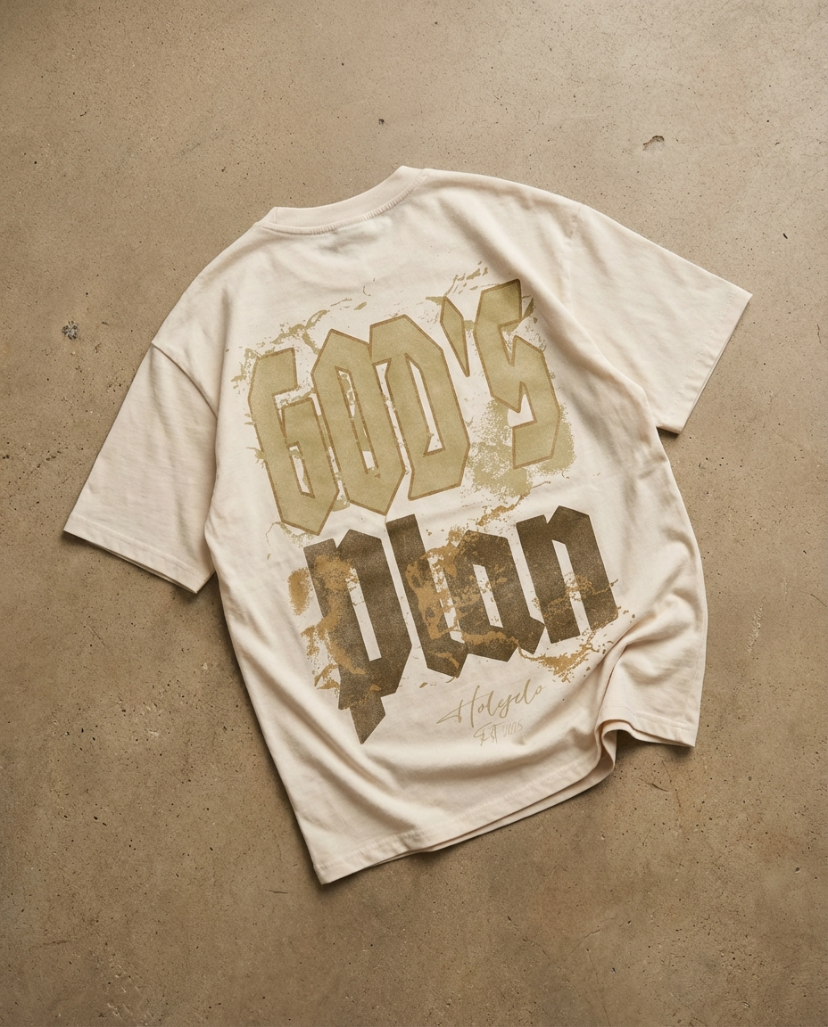 GOD’S PLAN – Oversized Tee
