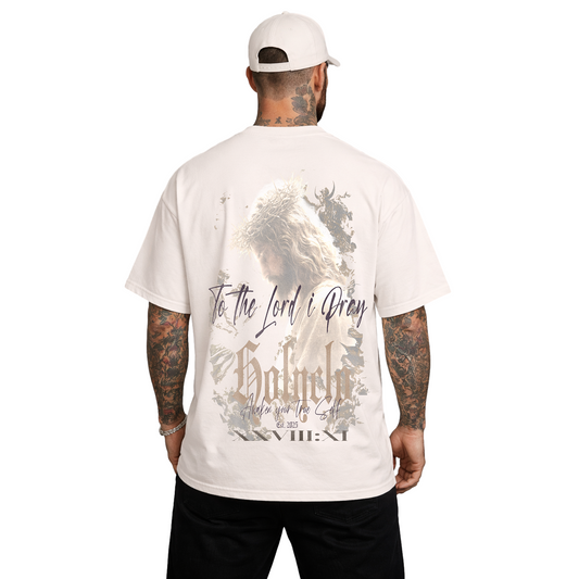 TO THE LORD I PRAY OVERSIZED TEE