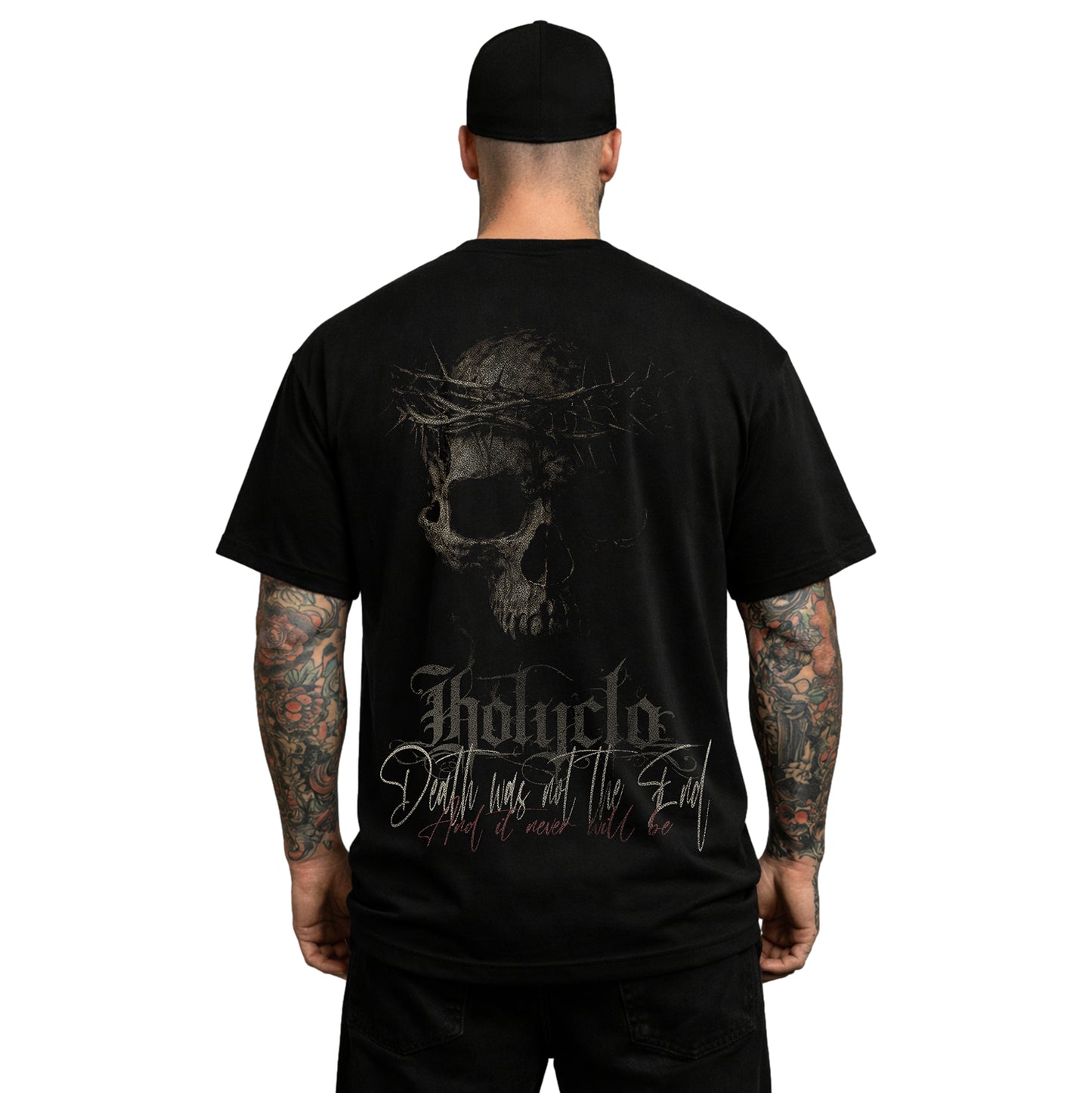 CROWN OF THORNS OVERSIZED TEE