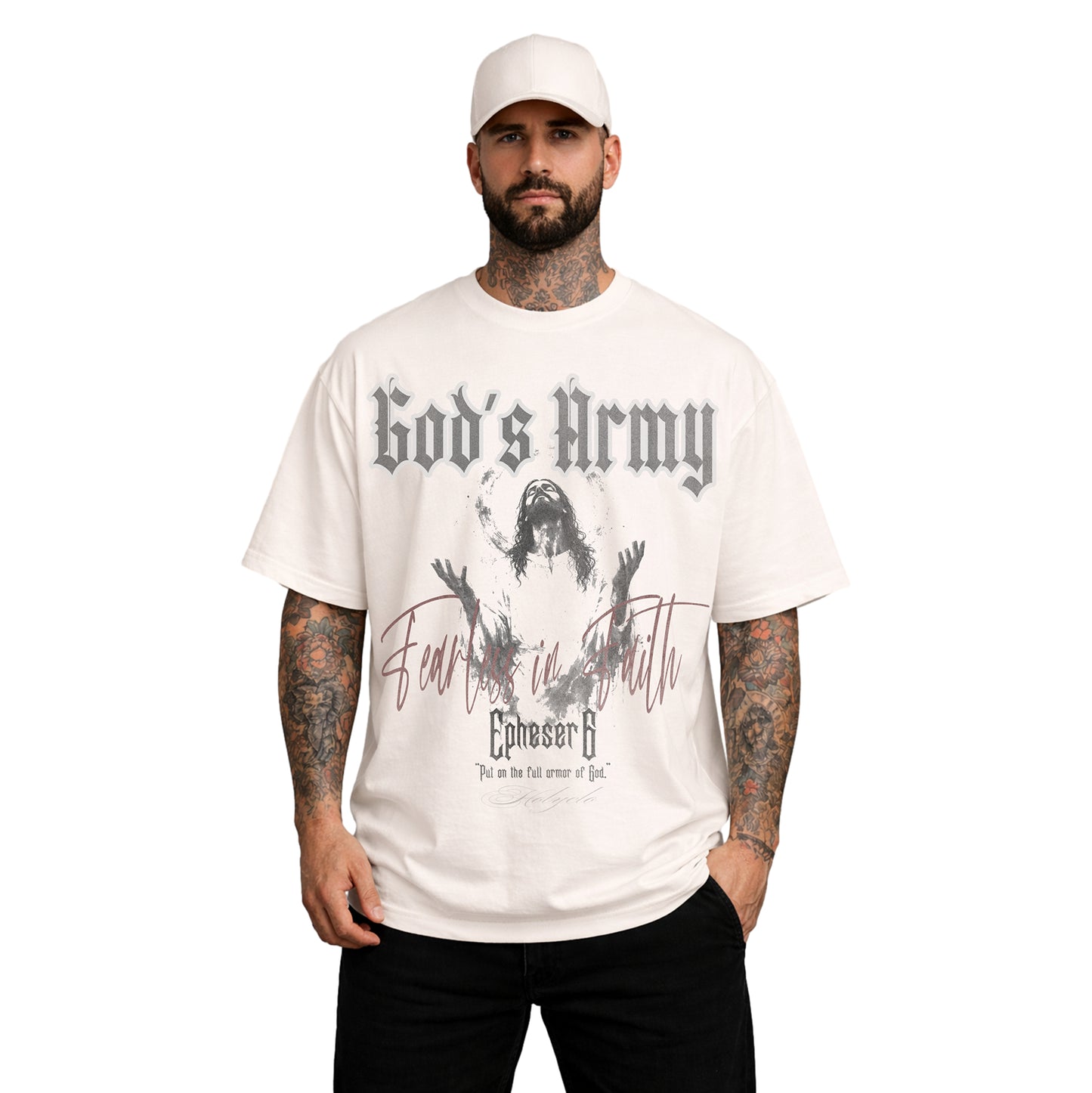 GOD´S ARMY OVERSIZED TEE