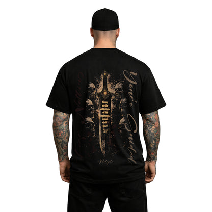 MANY ARE THE AFFLECTIONS OVERSIZED TEE