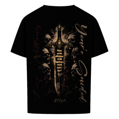 MANY ARE THE AFFLECTIONS OVERSIZED TEE