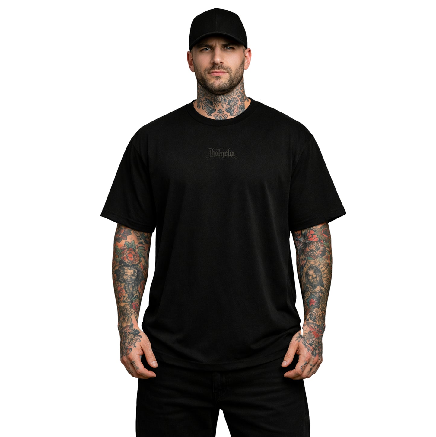 CROWN OF THORNS OVERSIZED TEE
