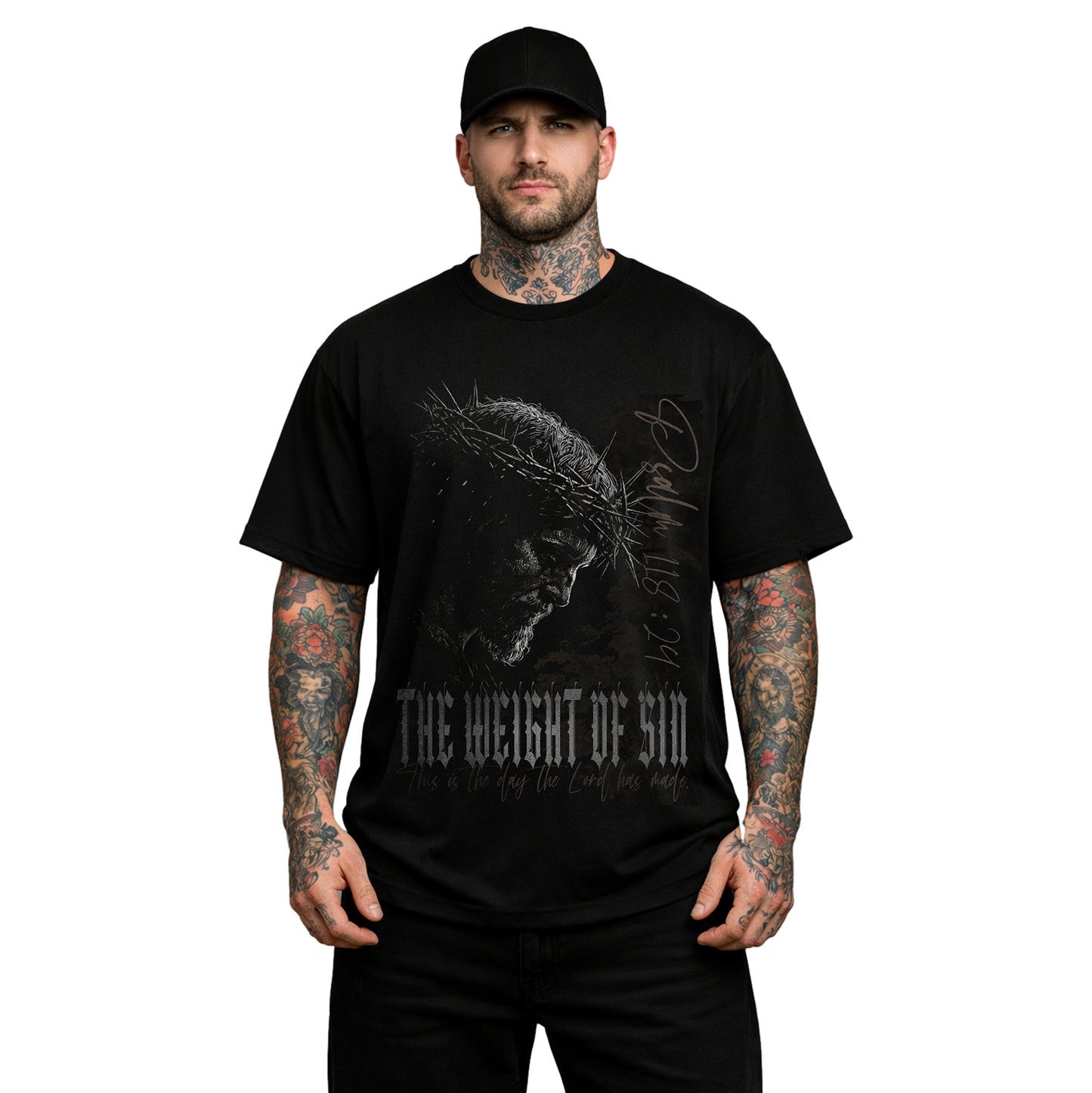 THE WEIGHT OF SIN OVERSIZED TEE