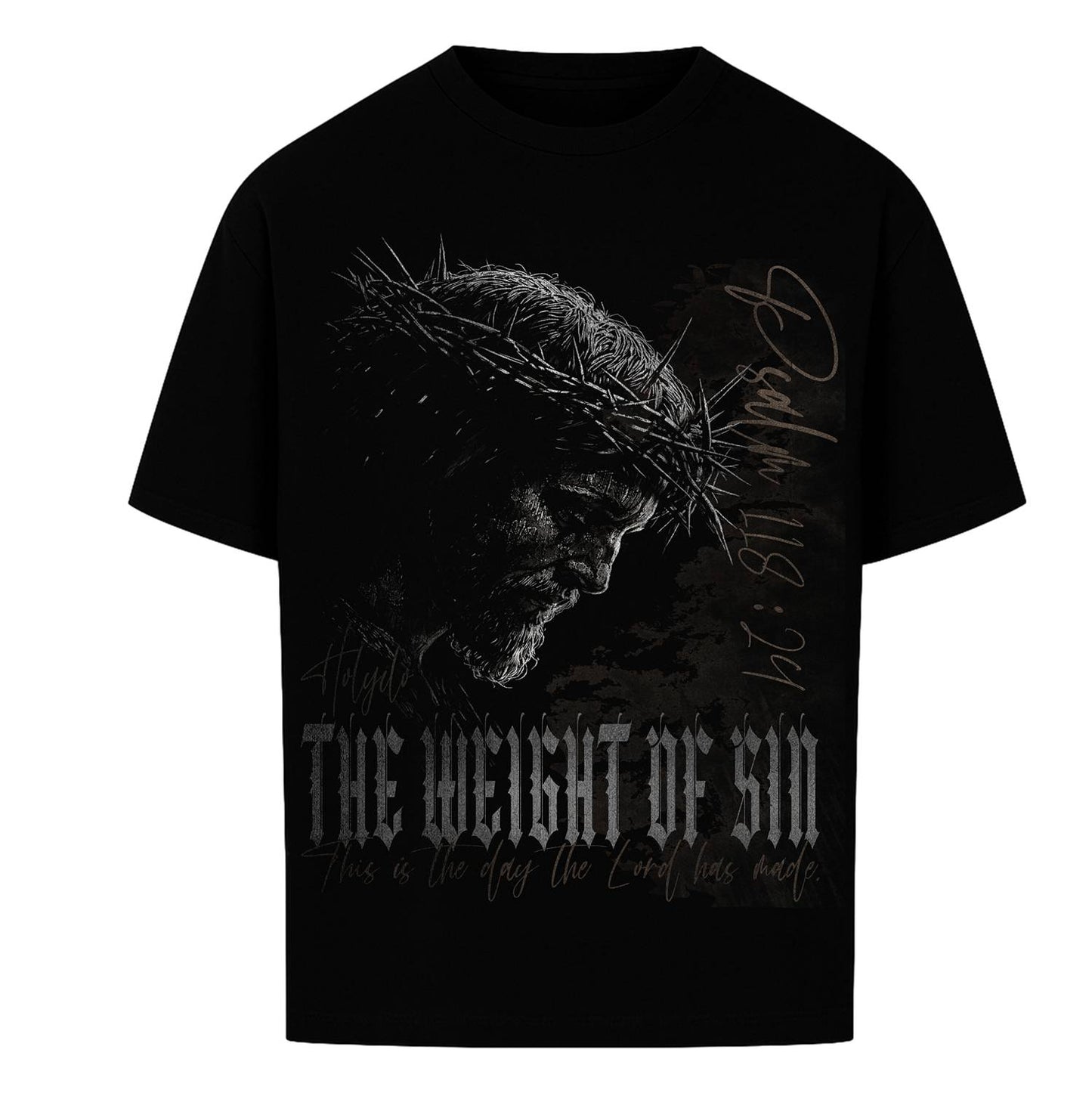 THE WEIGHT OF SIN OVERSIZED TEE