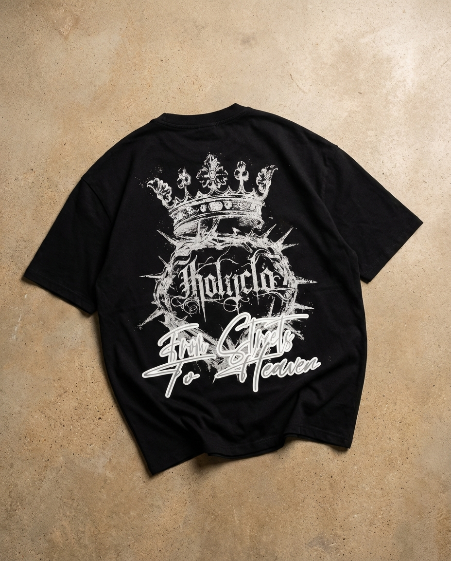 CROWN OF HEAVEN OVERSIZED TEE