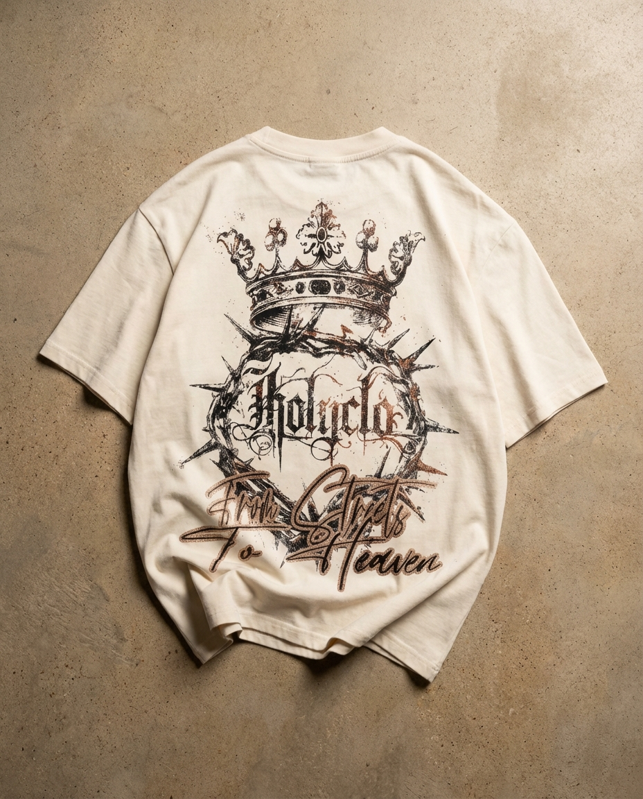 CROWN OF HEAVEN OVERSIZED TEE