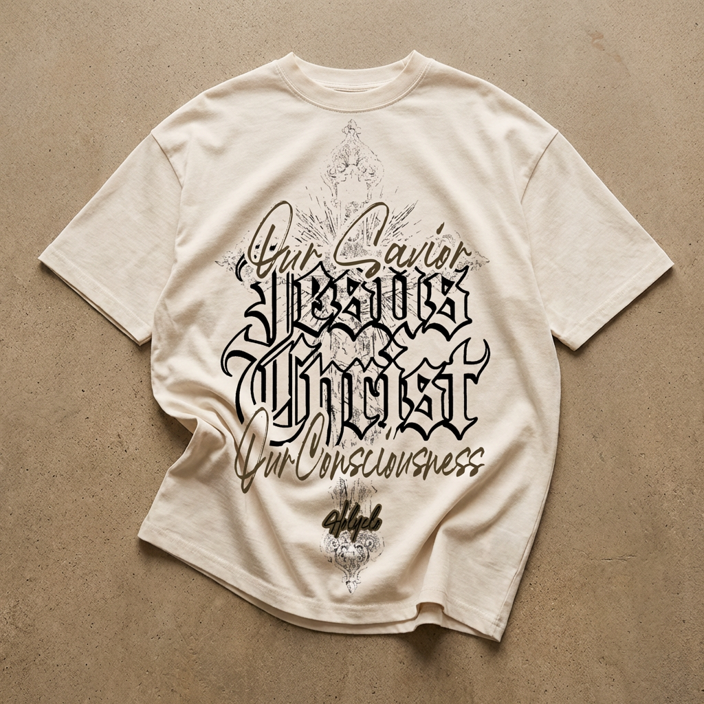 JESUS CHRIST OVERSIZED TEE