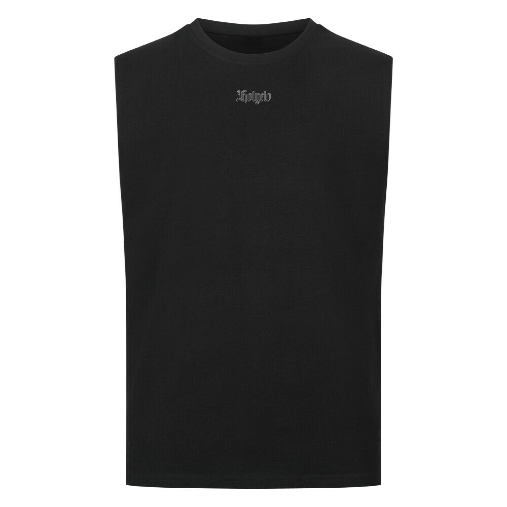 Holy Spirit Tank Top in Schwarz mit dezentem Holyclo Frontlogo