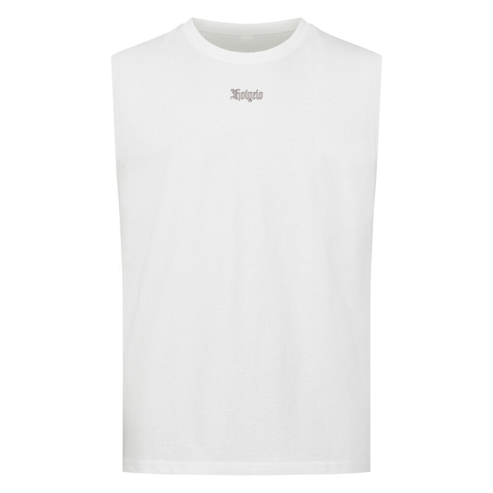 Holy Spirit Tank Top in Weiß – Christliche Streetwear von Holyclo